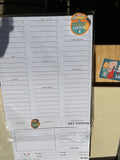 Grocery List Notepad