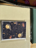 Celestial Moon-Themed Notepad